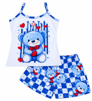 PIJAMA CORTA DAMA REF PJ24