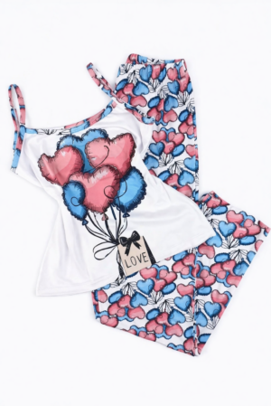 PIJAMA DAMA TIRAS LARGA REF PJ59