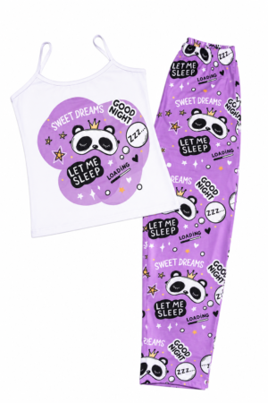 PIJAMA DAMA TIRAS LARGA REF PJ59