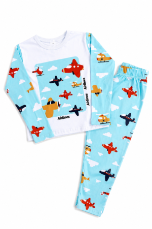 PIJAMA MANGA LARGA BEBE NIÑO REF PJ45